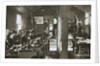 Interior of a signal exchange during the Battle of the Somme by Anonymous