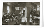 Interior of a signal exchange during the Battle of the Somme by Anonymous