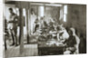 Interior of a signal exchange during the Battle of the Somme by Anonymous