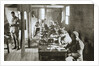 Interior of a signal exchange during the Battle of the Somme by Anonymous