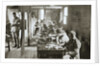 Interior of a signal exchange during the Battle of the Somme by Anonymous