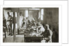 Interior of a signal exchange during the Battle of the Somme by Anonymous