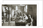 Interior of a signal exchange during the Battle of the Somme by Anonymous
