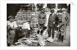 Mr Asquith watching men adjusting fuses by Anonymous