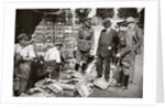 Mr Asquith watching men adjusting fuses by Anonymous