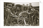 Moving day in a captured village by Anonymous