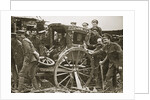 Moving day in a captured village by Anonymous