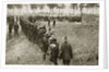 New Zealand troops queuing for a field canteen by Anonymous