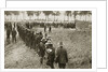 New Zealand troops queuing for a field canteen by Anonymous