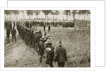 New Zealand troops queuing for a field canteen by Anonymous
