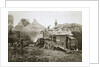 Threshing for straw for soldiers' use by Anonymous