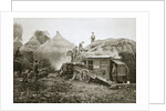 Threshing for straw for soldiers' use by Anonymous