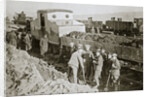 British armoured railway engine by Anonymous