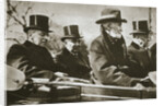 Presidents Wilson and Harding travelling to the Capitol by Anonymous