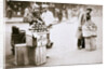 Jobless New Yorkers selling apples on the pavement by Anonymous