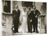 The wedding party at the marriage of the Duchess and Duke of Windsor by Anonymous