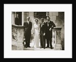 The wedding party at the marriage of the Duchess and Duke of Windsor by Anonymous