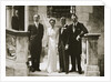 The wedding party at the marriage of the Duchess and Duke of Windsor by Anonymous