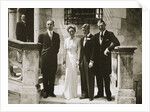 The wedding party at the marriage of the Duchess and Duke of Windsor by Anonymous