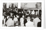 The first experimental sale of nylon stockings by Anonymous