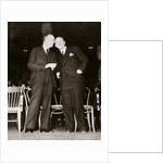 American Communist leaders William Foster and Earl Browder by Anonymous