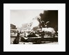 The wreckage-strewn Naval Air Station, Pearl Harbour by Anonymous