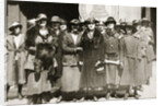 Female telephone operators on strike in Boston by Anonymous