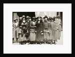 Female telephone operators on strike in Boston by Anonymous