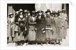 Female telephone operators on strike in Boston by Anonymous