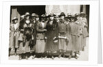 Female telephone operators on strike in Boston by Anonymous