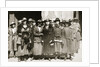 Female telephone operators on strike in Boston by Anonymous