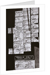 Window of an employment office, on Sixth Avenue near Forty-third Street, New York by Anonymous