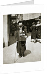 Blind man begging, Great Depression by Anonymous