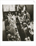 Office workers having lunch at the drug store counter by Anonymous