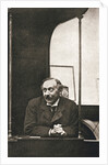 Herbert Gladstone in the witness box at the trial of Emmeline Pankhurst and others by Anonymous