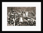 Britsh suffragette Emmeline Pethick-Lawrence's release from prison by Anonymous