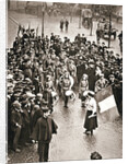 The Women's Social and Political Union fife and drum band out for the first time by Anonymous
