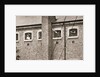 Hunger strikers waving to Christabel Pankhurst from their cells in Holloway Prison by Anonymous