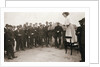 Una Dugdale, British suffragette, campaigning at the Newcastle by-election by Anonymous