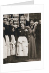 Ada Flatman, British suffragette, at a demonstration she organised in Liverpool by Anonymous