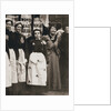 Ada Flatman, British suffragette, at a demonstration she organised in Liverpool by Anonymous