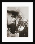 Barbara Ayrton, British suffragette, campaigning on the Votes for Women bus by Anonymous