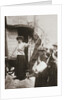Barbara Ayrton, British suffragette, campaigning on the Votes for Women bus by Anonymous