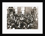 Sylvia Pankhurst, British suffragette, in a bath chair by Anonymous