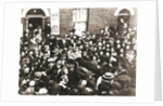 Sylvia Pankhurst, British suffragette, in a bath chair by Anonymous