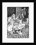 King Canute and Earl Ulf quarrel over chess by Morris Meredith Williams
