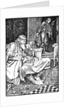 King Canute and Earl Ulf quarrel over chess by Morris Meredith Williams