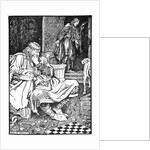 King Canute and Earl Ulf quarrel over chess by Morris Meredith Williams