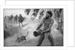 When the strange-looking blackfellows were close to him, Yoonecara released the bandicoot by Raymond Wenban