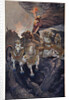 Merodach sets forth to attack Tiamat by Ernest Wellcousins
